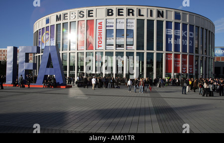 Prüf- und Testgelände während der internationalen Radio Show (IFA) in Berlin, Deutschland Stockfoto