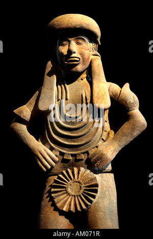 Aztekische Toten Priester nationalen anthropologischen Museum-Mexiko-Stadt Stockfoto