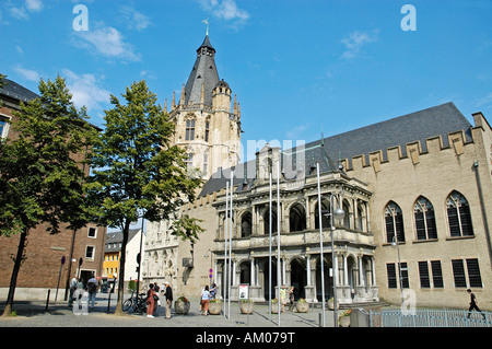 Historisches Rathaus, Köln, Nordrhein-Westfalen, Deutschland Stockfoto