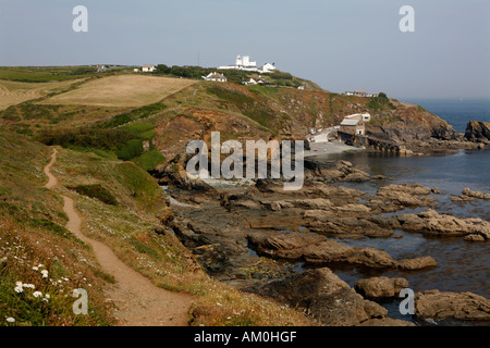 Lizard Point Cornwall Stockfoto