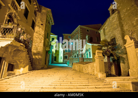 Altstadt von Labin, Istrien, Kroatien Stockfoto