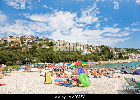 Resort Rabac in Labin, Istrien, Kroatien Stockfoto