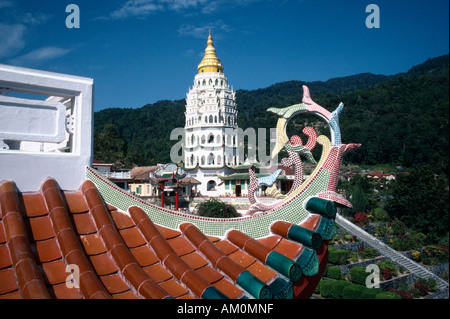 MALAYSIA Penang Kek Lok Si Tempel Stockfoto