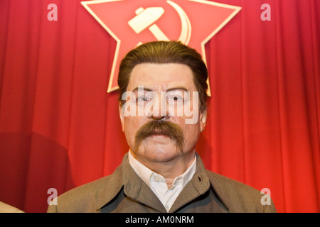 Josef Stalin als eine Wachsfigur Wachsfigurenkabinett von Prag Tschechien Stockfoto