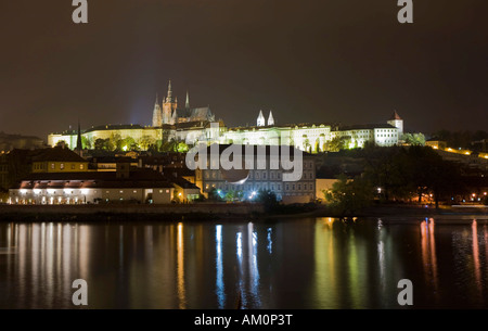 Pragerburg Hradschin Prag Tschechien Stockfoto