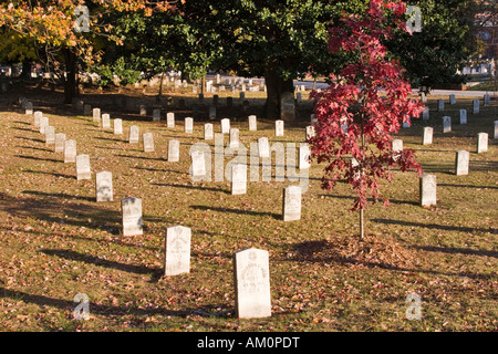 Konföderierten Friedhof auf dem Oakland Cemetery in Atlanta Stockfoto