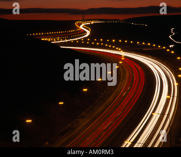 TRANSPORT Verkehr Autobahn Stockfoto