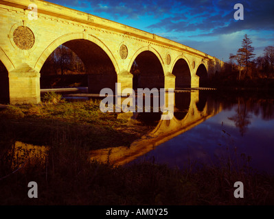 Coldstream Brücke eines der Glieder zwischen England und Schottland Stockfoto