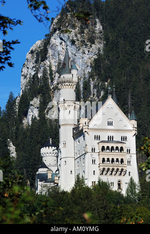 Schloss Neuschwanstein, Allgäu, Bayern, Deutschland Stockfoto