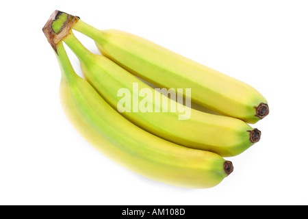 Drei Bananen Stockfoto