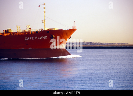 Das Schiff im Hafen Boston MA Stockfoto