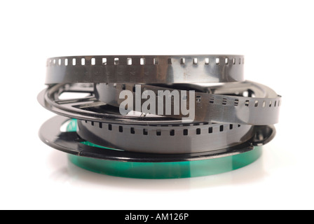 Filmspule mit alten Normal-8 Stockfoto