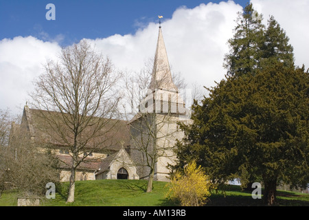 Str. Marys Kirche, Kington, Herefordshire Stockfoto