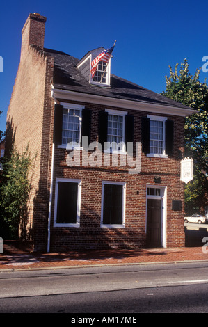 Der Stern Spangled Fahne Flagge Haus Baltimore MD Stockfoto
