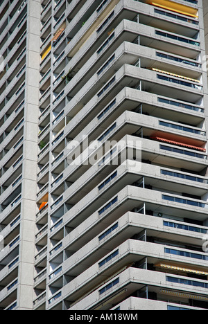 Colonia mehrstöckigen Gebäudes, größte deutsche Mehrfamilienhaus, Köln, Deutschland Stockfoto