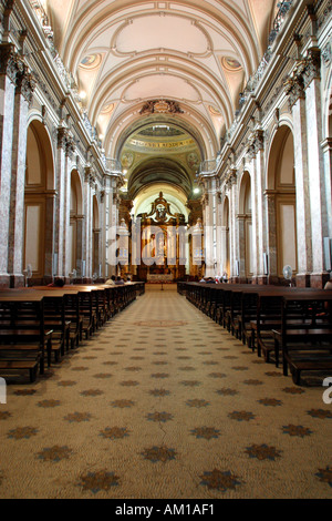 Catedral Metropolitana Cir 1836 enthält Mausoleo del General José de San Martin Buenos Aires Argentinien Stockfoto