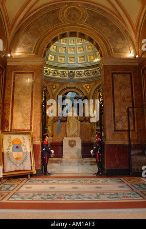 Catedral Metropolitana Cir 1836 enthält Mausoleo del General José de San Martin Buenos Aires Argentinien Stockfoto