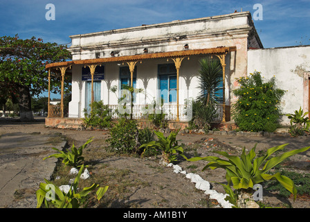 Architektur in der Geisterstadt Ibo Insel, Quirimbas Inseln, Mosambik, Afrika Stockfoto