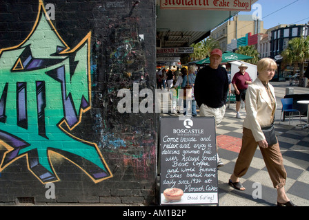 Monarch-Konditorei, Bäckerei in St. Kilda, Acland Street, Melbourne, Victoria, Australien Stockfoto