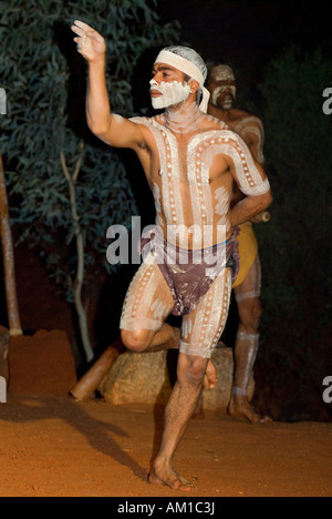 Aborigine-Kultur-Programm im Red Centre Dreaming, Alice Springs, Northern Territory, Australien Stockfoto