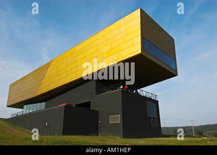 Arche Nebra, Museum für die Nebra Scheibe, Nebra, Sachsen-Anhalt, Deutschland, SkyEurope Stockfoto