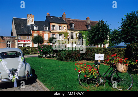 Frankreich, Calvados (14), Pays d' Auge, Mezidon-Canon-Castel, die Gärten Stockfoto