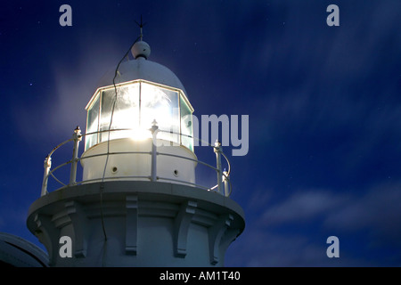 Überlaufen Head Leuchtturm Stockfoto