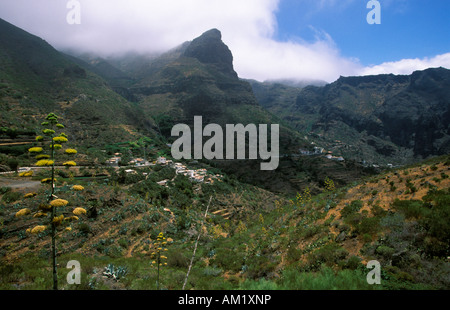 Masca, Teno-Gebirge, Teneriffa, Kanarische Inseln, Spanien Stockfoto