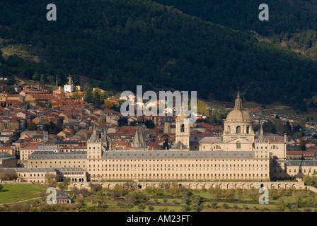 Königliche Kloster von San Lorenzo El Real in EL ESCORIAL erklärt UNESCO World Heritage Site Madrid Provinz Spanien Stockfoto