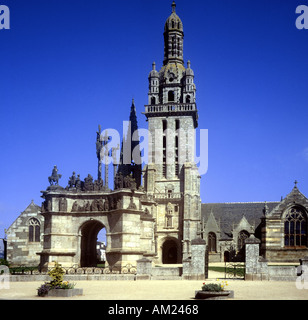 Frankreich-Pfarrei schließt Enclos Paroissial Pleyben finistere Stockfoto