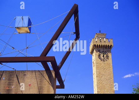 Mangana Turm CUENCA Castilla La Mancha Spanien Stockfoto