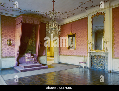 Geographie/Reisen, Deutschland, Bayern, Bayreuth, Burgen, Neues Schloss, 1753, von Joseph St. Pierre, Innenansicht, Aula gebaut,, Additional-Rights - Clearance-Info - Not-Available Stockfoto