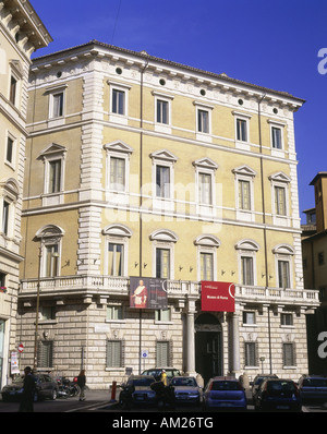 Geographie/Reisen, Italien, Rom, Museen, Museo di Roma, Palazzo Braschi, Baujahr: Ende des 18. Jahrhunderts, Architekt: Cosimo Morelli, Außenansicht, Additional-Rights - Clearance-Info - Not-Available Stockfoto