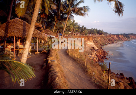 Indien-Kerala-Varkala Stockfoto