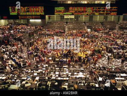 Geografie/Reisen, USA, Illinois, Chicago, Chicago Board of Trade, Börse, Handelsfläche, Stockfoto