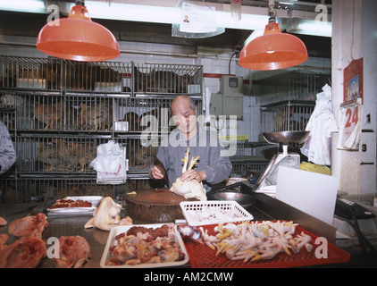 Geographie/Reisen, China, Macau, Handel, Markt, Rot - Additional-Rights Clearance-Info - Not-Available Stockfoto