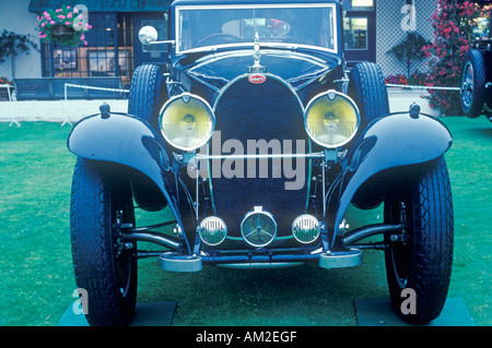 Ein 6 Bugatti Royales beim 35. jährliche Concours D Elegance-Wettbewerb in Carmel CA Stockfoto