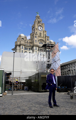 Tony Christie Mathew Street Festival 2005 Stockfoto