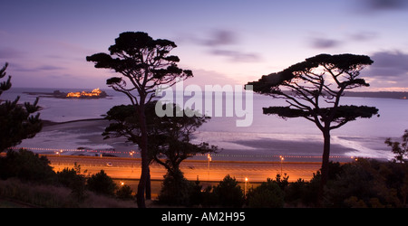 Kanal Inseln Jersey Elizabeth Castle St Aubins Bay St Neuss Stockfoto