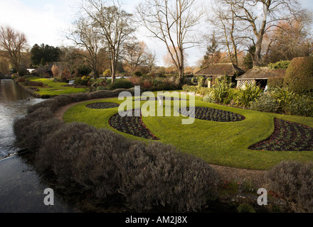 Forellenzucht in Bibury Gloucestershire, England Stockfoto