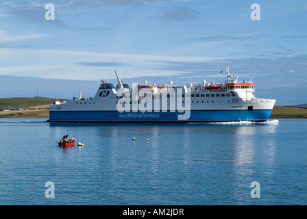 dh MV Hamnavoe STROMNESS ORKNEY Northlink Fähren Fähre Hamnavoe Stromness Hafen Reisen roro Stockfoto