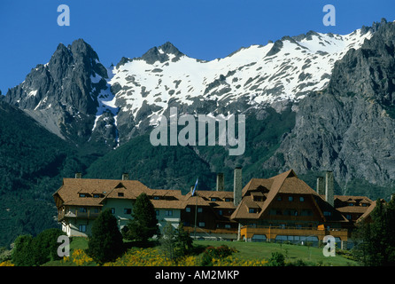 Argentinien, Patagonien, San Carlos de Bariloche, Llao Llao Hotel, Luxushotel außerhalb von Bariloche Stockfoto