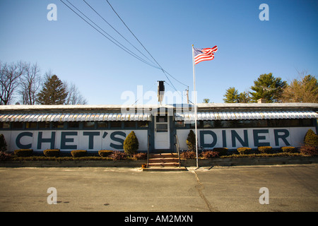 Diner westlichen Massachusetts Stockfoto