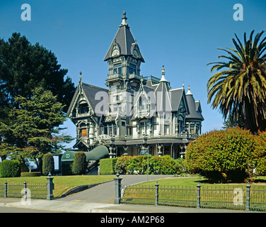 Carson Mansion in Eureka, Kalifornien USA Stockfoto