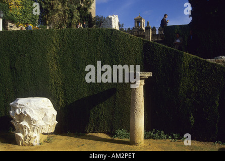 Alcazar de Los Reyes Garten CORDOBA Andalusien Spanien Stockfoto