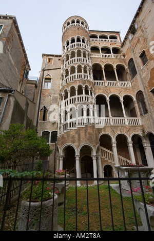 Scala oder Palazzo Contarini Del Buvolo Venedig Italien Stockfoto