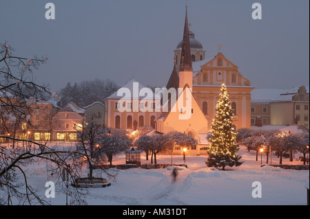 Gnadenkapelle (Kapelle Gnadenbild), Altötting, Oberbayern, Deutschland Stockfoto