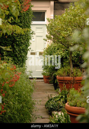 Ann Street details Tür Edinburgh Schottland Stockfoto