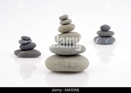 Stein-Pyramide, studio Stockfoto