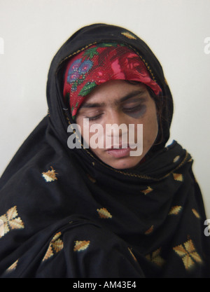 Afghanistan-Frau Stockfoto